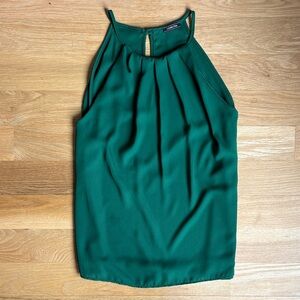 LOVELY DAY | TANK BLOUSE WITH PLEATED DETAIL